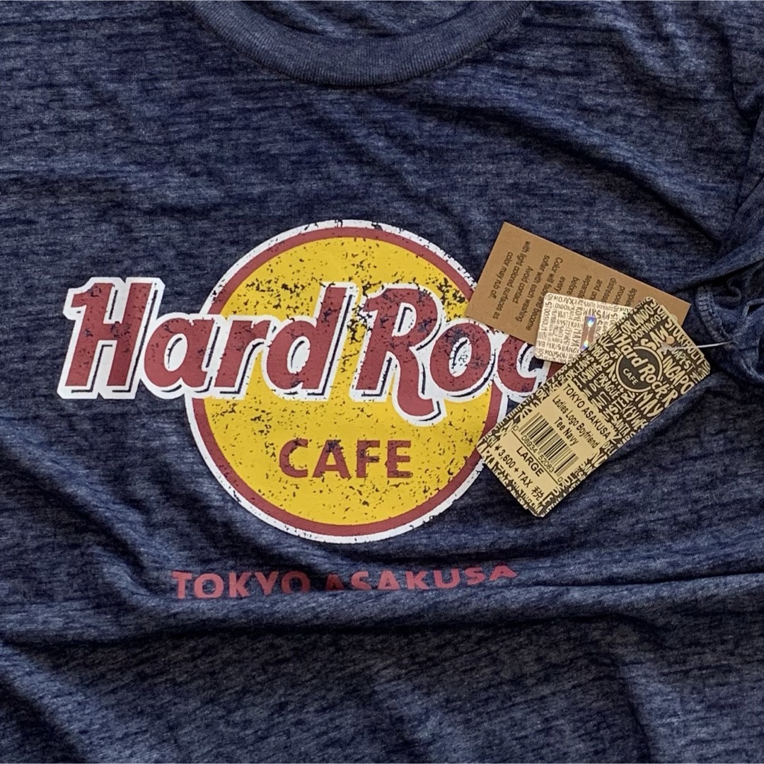 Hard Rock CAFE(ハードロックカフェ)の【浅草限定・希少】ハードロックカフェ ノースリーブTシャツ 新品タグ付き L レディースのトップス(Tシャツ(半袖/袖なし))の商品写真