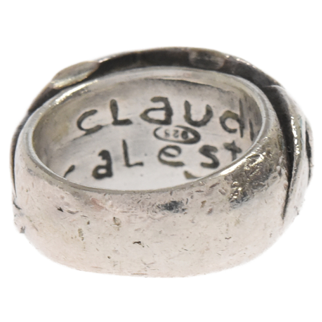 CLAUDIO CALESTANI クラウディオ カレスターニ  トライバルモチーフ リング シルバー メンズのアクセサリー(リング(指輪))の商品写真