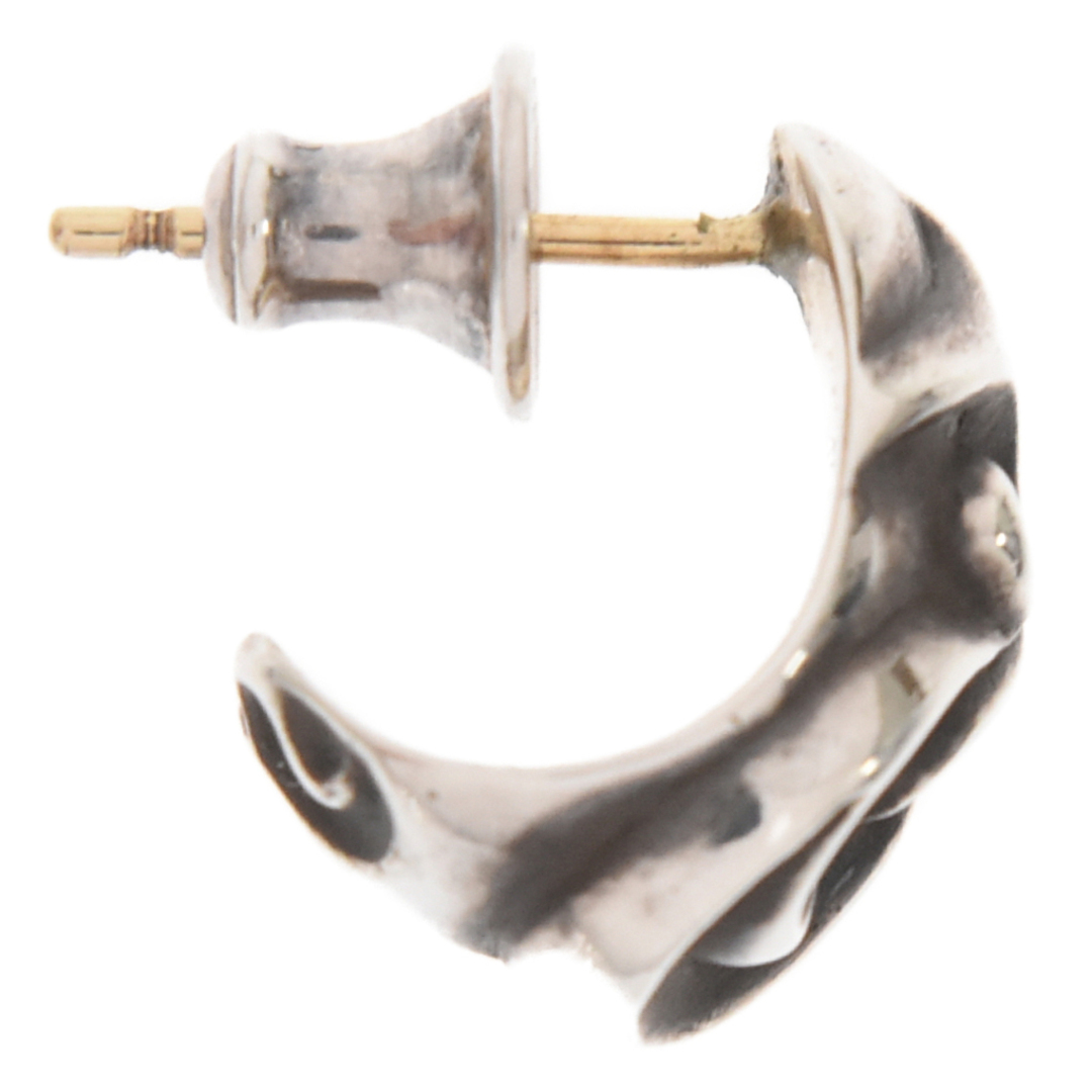 経典 CHROME HEARTS クロムハーツ CARVED TEARDROP カーブドティア イヤリング、ピアス