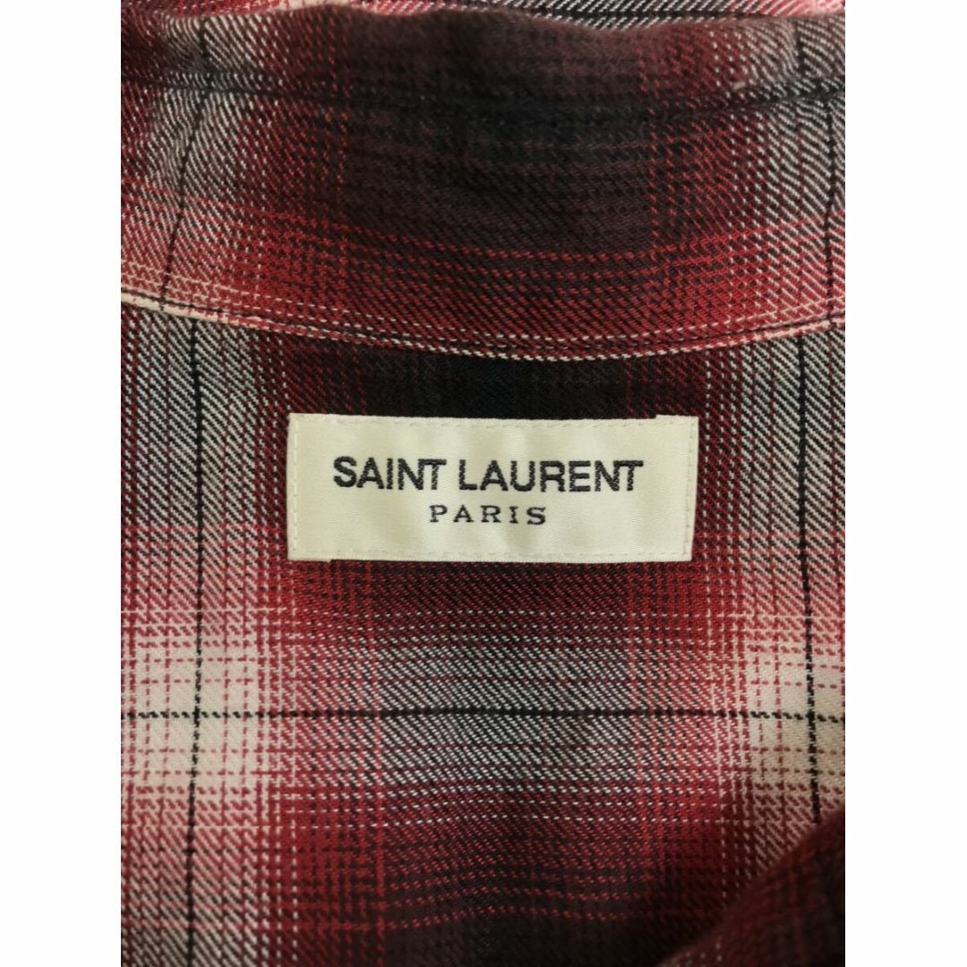 Saint Laurent(サンローラン)のサンローランパリ★16AW  オンブレチェックウエスタンシャツ メンズのトップス(シャツ)の商品写真