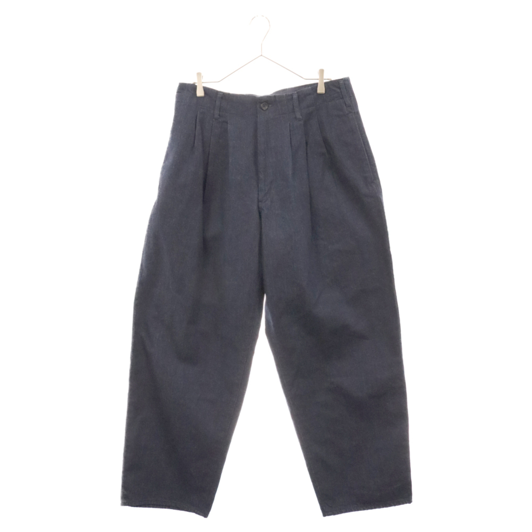 Yohji Yamamoto(ヨウジヤマモト)のYohji Yamamoto POUR HOMME ヨウジヤマモト プールオム 120Z DENIM S-12oz DENIM PANTS バルーン ワイドデニム インディゴ HJ-P73-014 メンズのパンツ(デニム/ジーンズ)の商品写真