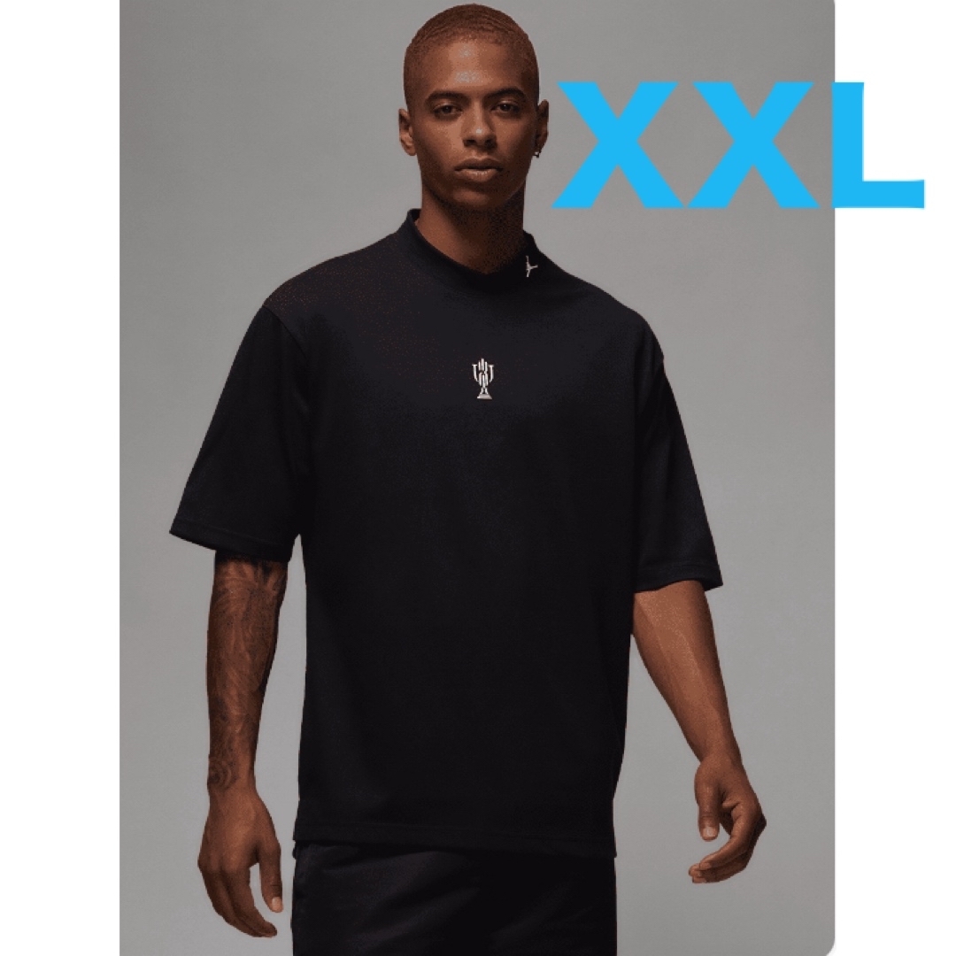 NIKE(ナイキ)のXXLサイズ Jordan x Trophy Room SS TOP BLACK メンズのトップス(Tシャツ/カットソー(半袖/袖なし))の商品写真
