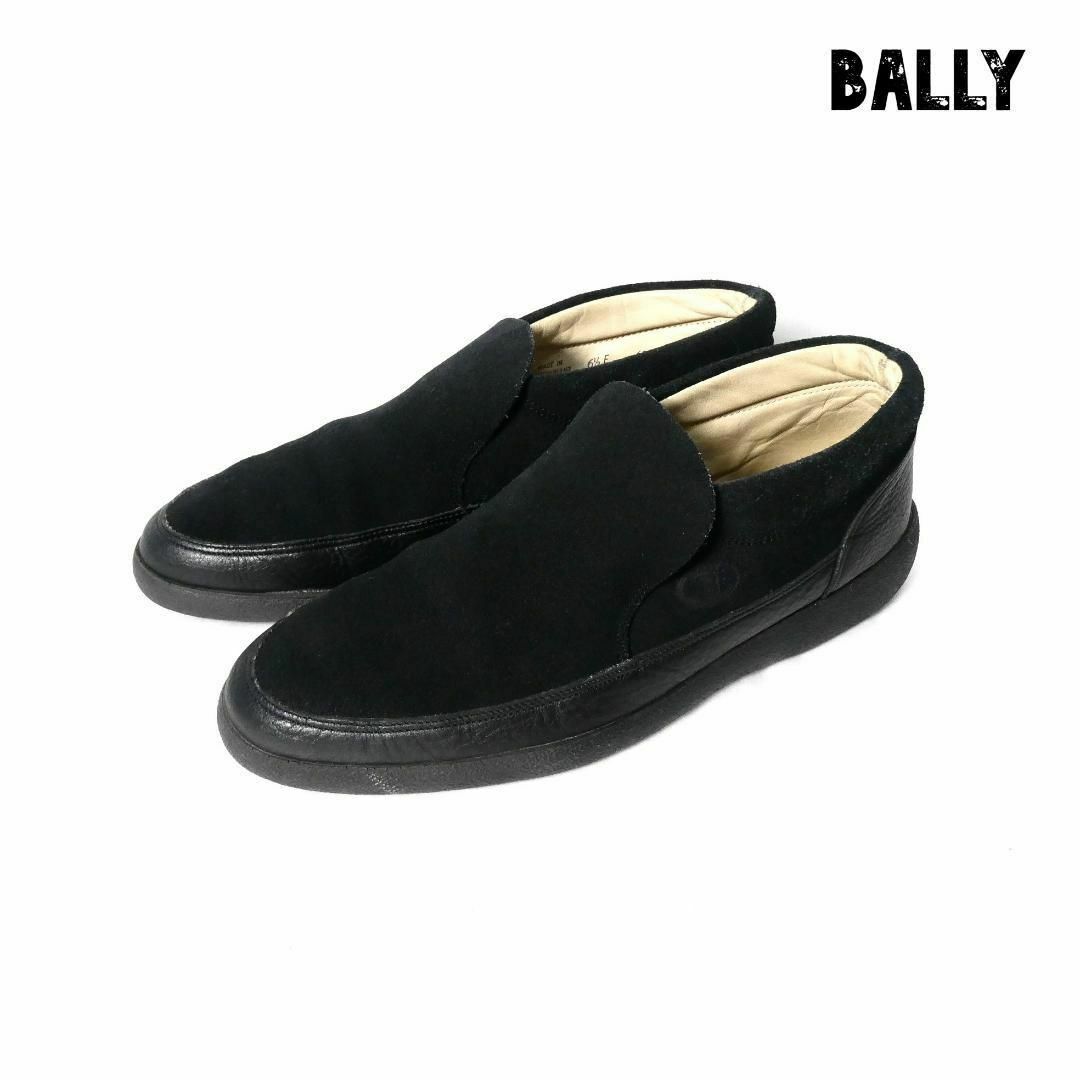 Bally(バリー)の美品 BALLY スエード スエード ミドルカット スニーカー スリッポン メンズの靴/シューズ(スニーカー)の商品写真