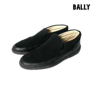 Bally - 美品 BALLY スエード スエード ミドルカット スニーカー スリッポン