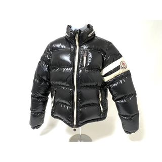 MONCLER モンクレール ダウンジャケット ERIC エリック アウター メンズ ブラック ホワイト フード サイズ:2