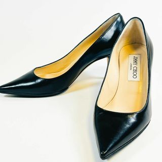 ジミーチュウ(JIMMY CHOO)のJIMMY CHOO パンプス 黒 #34 1/2(ハイヒール/パンプス)