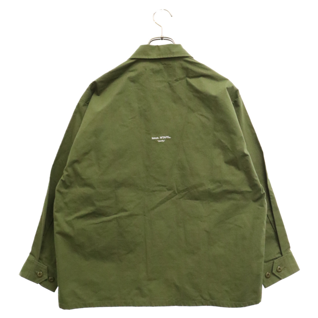 W)taps(ダブルタップス)のWTAPS ダブルタップス 23AW JMOD 01 LS NYCO RIPSTOP IDENTITY ミリタリージャケット カーキ 232WVDT-SHM03 メンズのジャケット/アウター(ミリタリージャケット)の商品写真