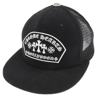 クロムハーツ(Chrome Hearts)のCHROME HEARTS クロムハーツ King Taco Trucker Cap キングタコ セメタリークロス トラッカーメッシュキャップ 帽子 ブラック(キャップ)