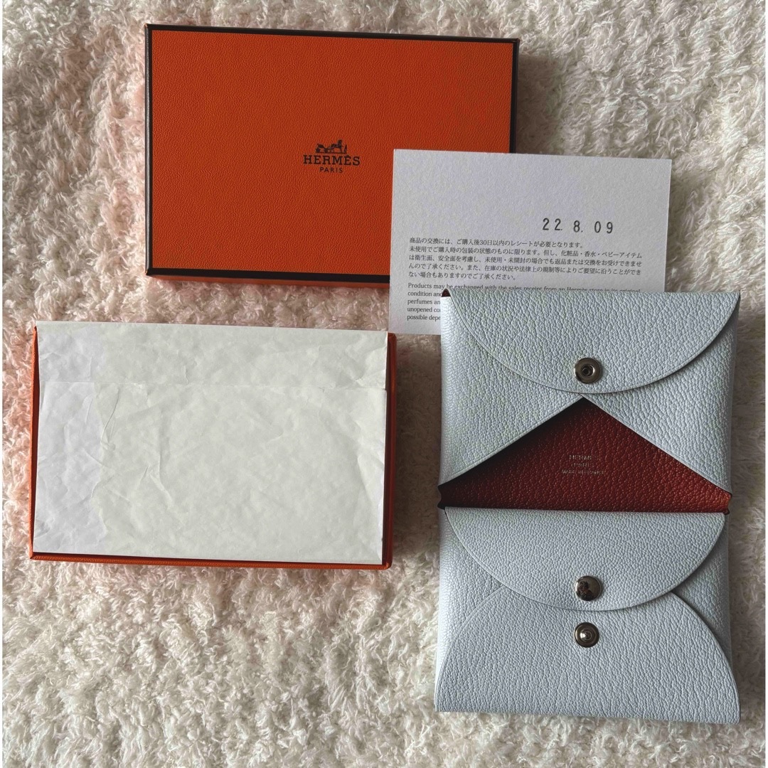 Hermes(エルメス)の4/27まで【未使用】エルメス ガルヴィ デュオ レディースのファッション小物(コインケース)の商品写真