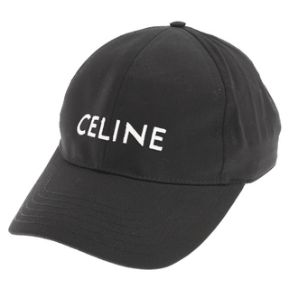 celine - CELINE セリーヌ ロゴベースボールキャップ 帽子 ブラック 2AUS9242N