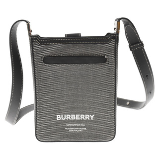 BURBERRY - BURBERRY バーバリー ミニホスペリークロスバッグ ショルダーバッグ グレー 8050842
