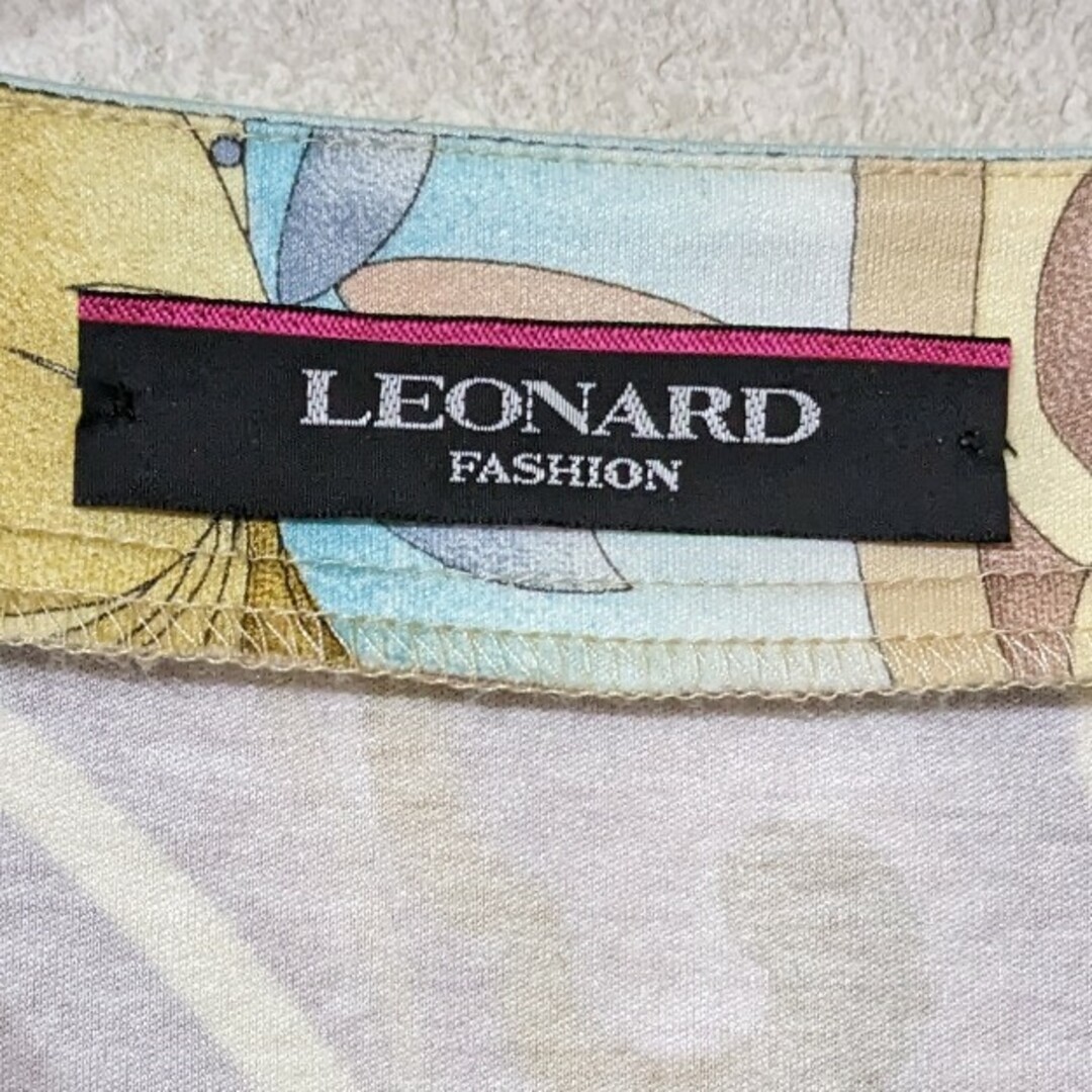 美品♡LEONARD♡大きいサイズトップス スーパービューティーレリアン