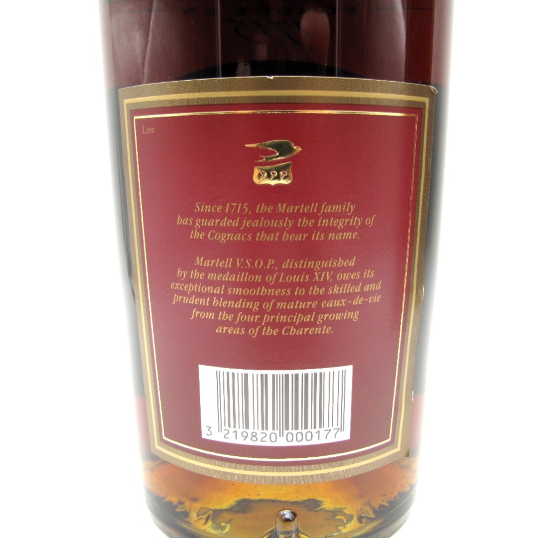 マーテル(マーテル)のMARTELL (マーテル) ブランデー VSOP MEDAILLON COGNAC メダイヨン コニャック 1000ml 40％ 洋酒 古酒 未開栓 食品/飲料/酒の酒(ブランデー)の商品写真