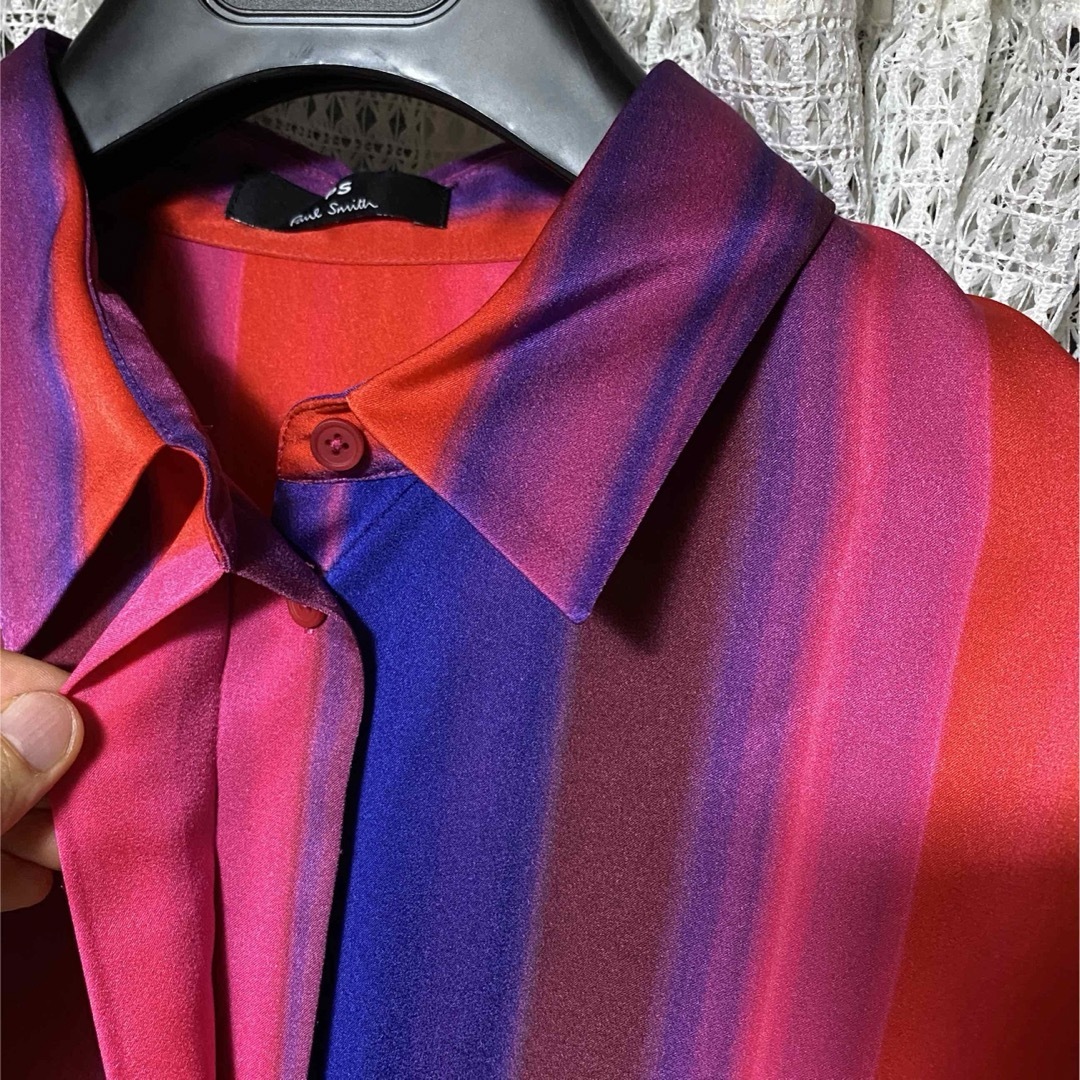 Paul Smith(ポールスミス)の5.4万　ホライズン　ストライプ　ワンピース　Paul Smith ポールスミス レディースのワンピース(ロングワンピース/マキシワンピース)の商品写真