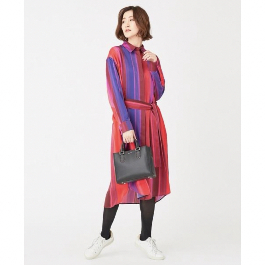 Paul Smith(ポールスミス)の5.4万　ホライズン　ストライプ　ワンピース　Paul Smith ポールスミス レディースのワンピース(ロングワンピース/マキシワンピース)の商品写真