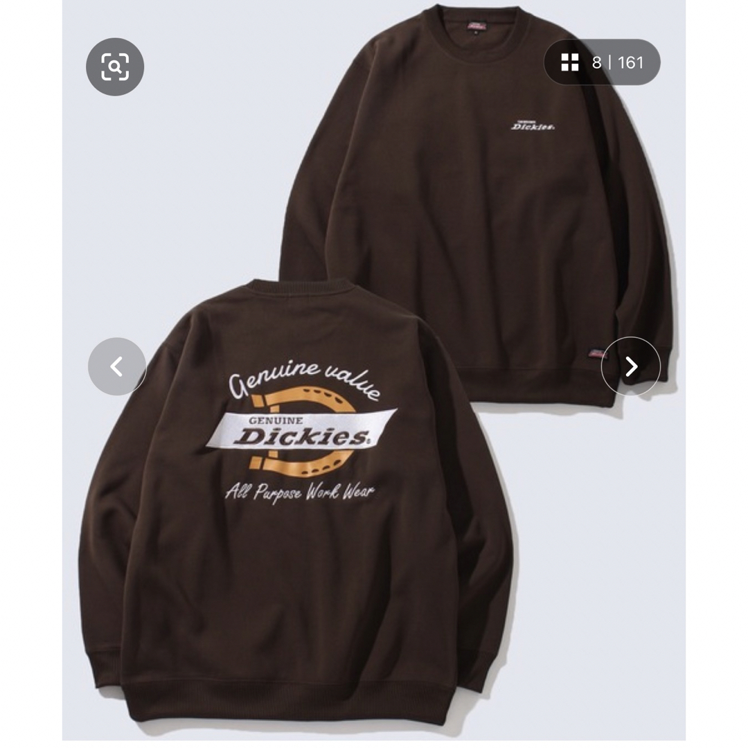 Dickies(ディッキーズ)の【GENUINE DICKIES/ディッキーズ】裏起毛バックプリント トレーナー メンズのトップス(スウェット)の商品写真