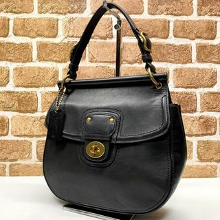 COACH - 【極美品】COACH コーチ ショルダーバッグ 2way スワッガー 黒