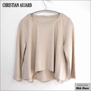 クリスチャンオジャール(CHRISTIAN AUJARD)のCHRISTIAN AUJARD レディース トップス 七分袖 カットソー M(カットソー(長袖/七分))