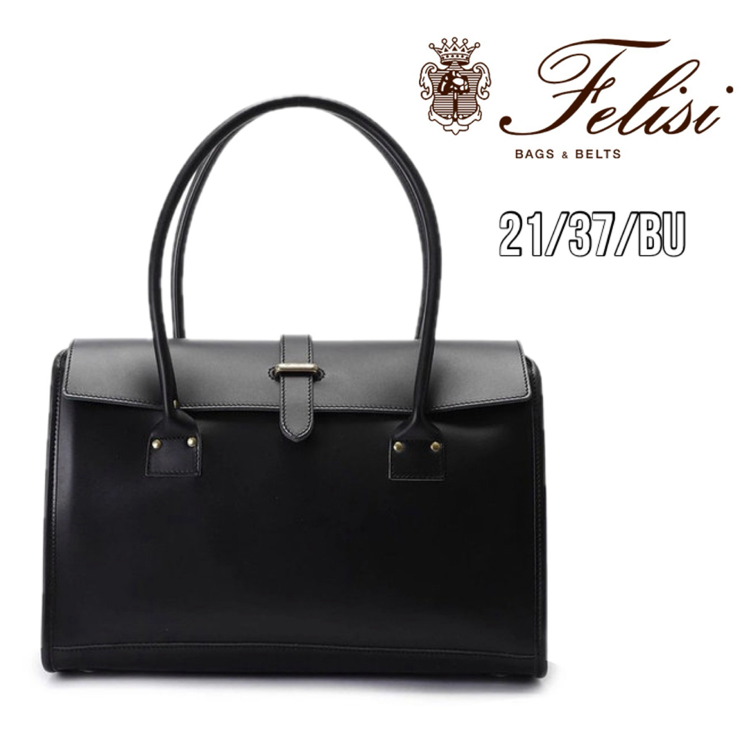 Felisi(フェリージ)の新品 定価13.7万円 Felisi 21/37/BU レザー トートバッグ レディースのバッグ(トートバッグ)の商品写真