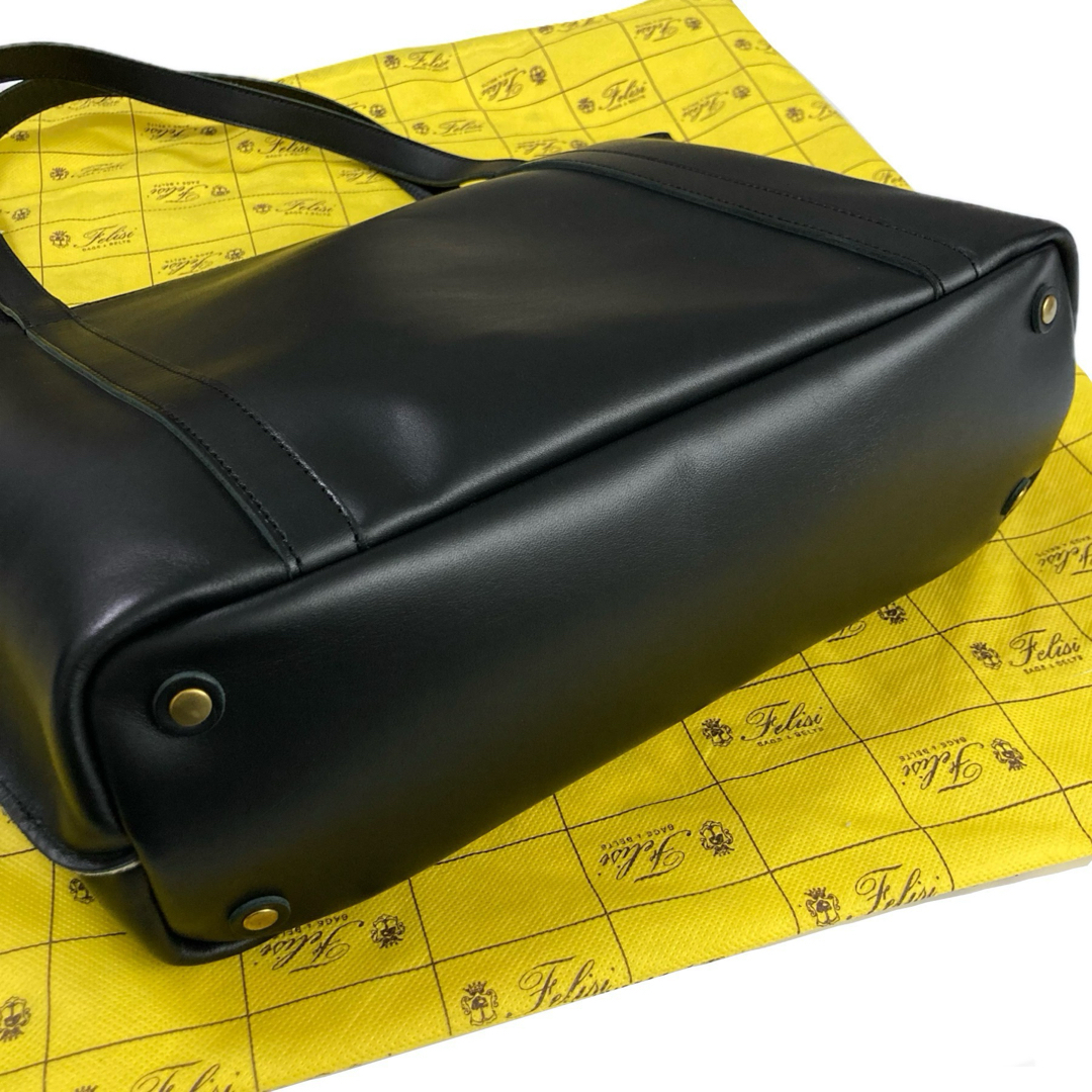 Felisi(フェリージ)の新品 定価9.9万円 Felisi 21/35/BU レザー トートバッグ メンズのバッグ(トートバッグ)の商品写真