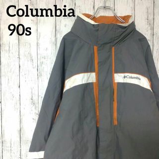 コロンビア(Columbia)の90sコロンビア　マウンテンパーカー　ビッグサイズ　刺繍ロゴ（876）(マウンテンパーカー)