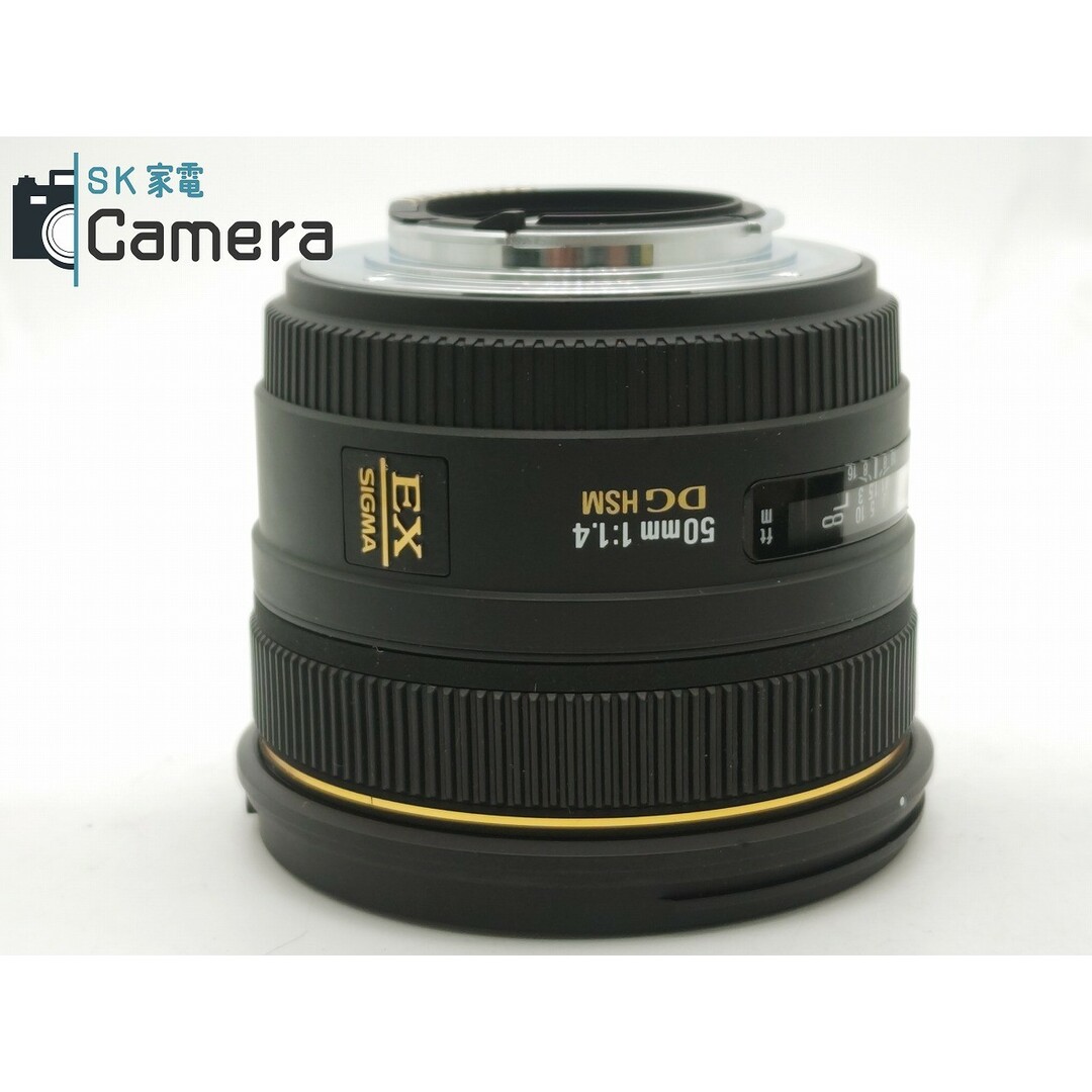 SIGMA(シグマ)のSIGMA EX 50ｍｍ F1.4 DG HSM SAマウント シグマ 美品 スマホ/家電/カメラのカメラ(レンズ(単焦点))の商品写真