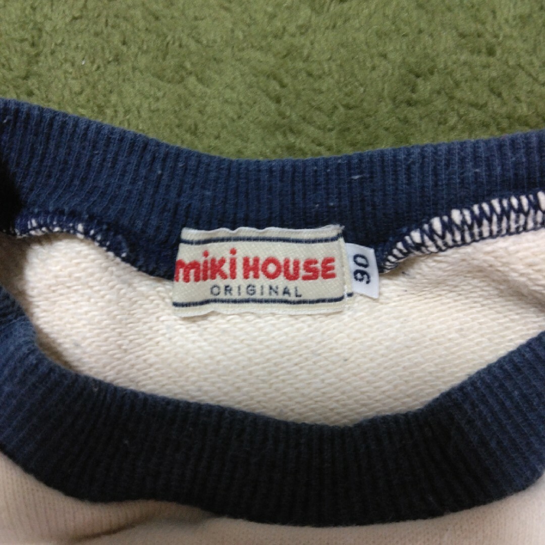 mikihouse(ミキハウス)のミキハウス トレーナー 90 キッズ/ベビー/マタニティのベビー服(~85cm)(トレーナー)の商品写真