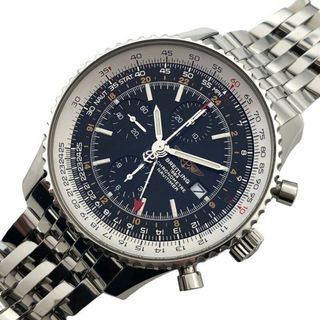 ブライトリング(BREITLING)の　ブライトリング BREITLING ナビタイマー ワールド A24322 ステンレススチール メンズ 腕時計(その他)