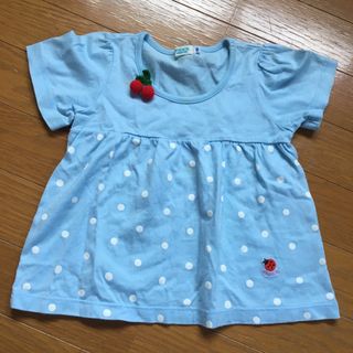 ミキハウス(mikihouse)のミキハウス　さくらんぼ　半袖　Tシャツ　とっひ(Tシャツ/カットソー)