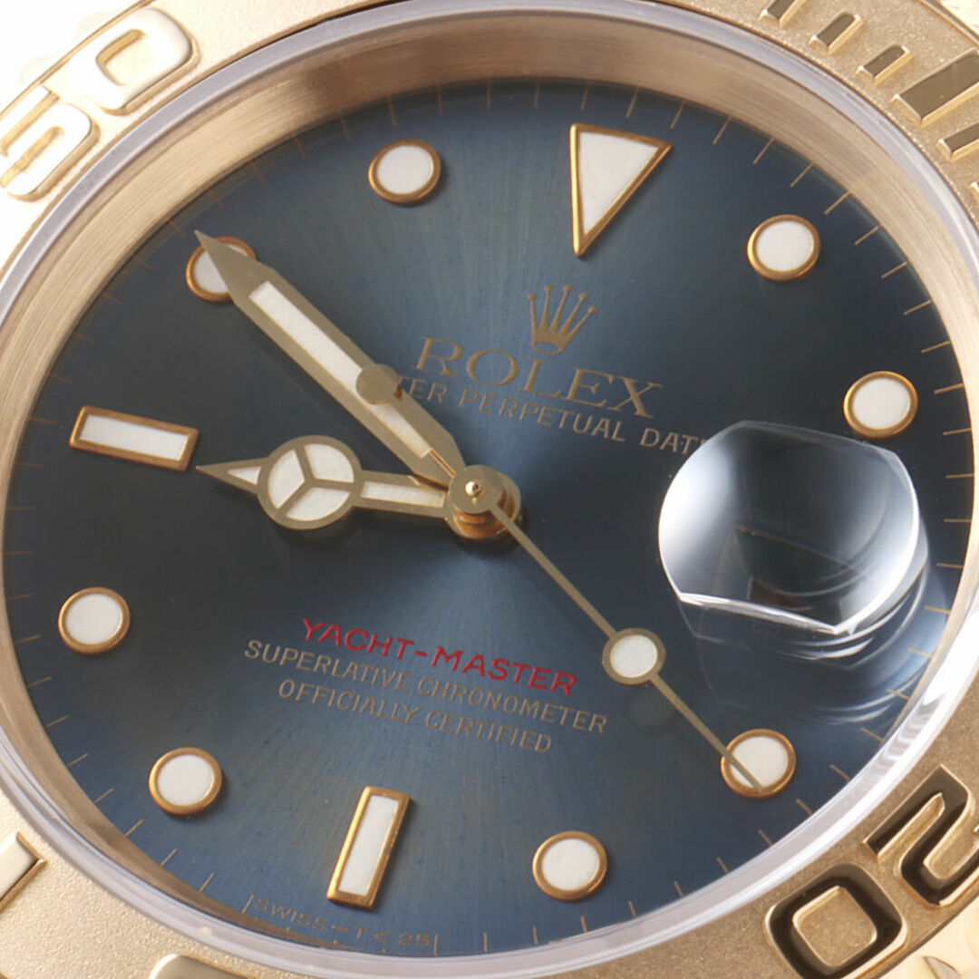 ROLEX(ロレックス)のロレックス ヨットマスター 16628 ブルー トロピカル W番 メンズ 中古 腕時計 メンズの時計(腕時計(アナログ))の商品写真