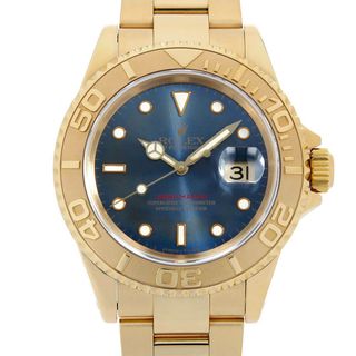 ロレックス(ROLEX)のロレックス ヨットマスター 16628 ブルー トロピカル W番 メンズ 中古 腕時計(腕時計(アナログ))