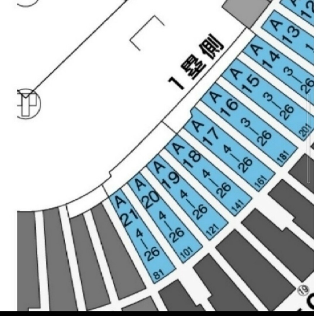 読売ジャイアンツ(ヨミウリジャイアンツ)の4月14日（日）巨人vs広島スターシートA1枚 チケットのスポーツ(野球)の商品写真