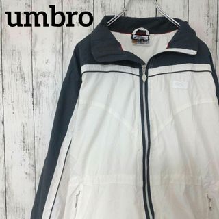 アンブロ(UMBRO)のアンブロ　テック系ナイロンジャケット　ワンポイント刺繍ロゴ　（856）(ナイロンジャケット)