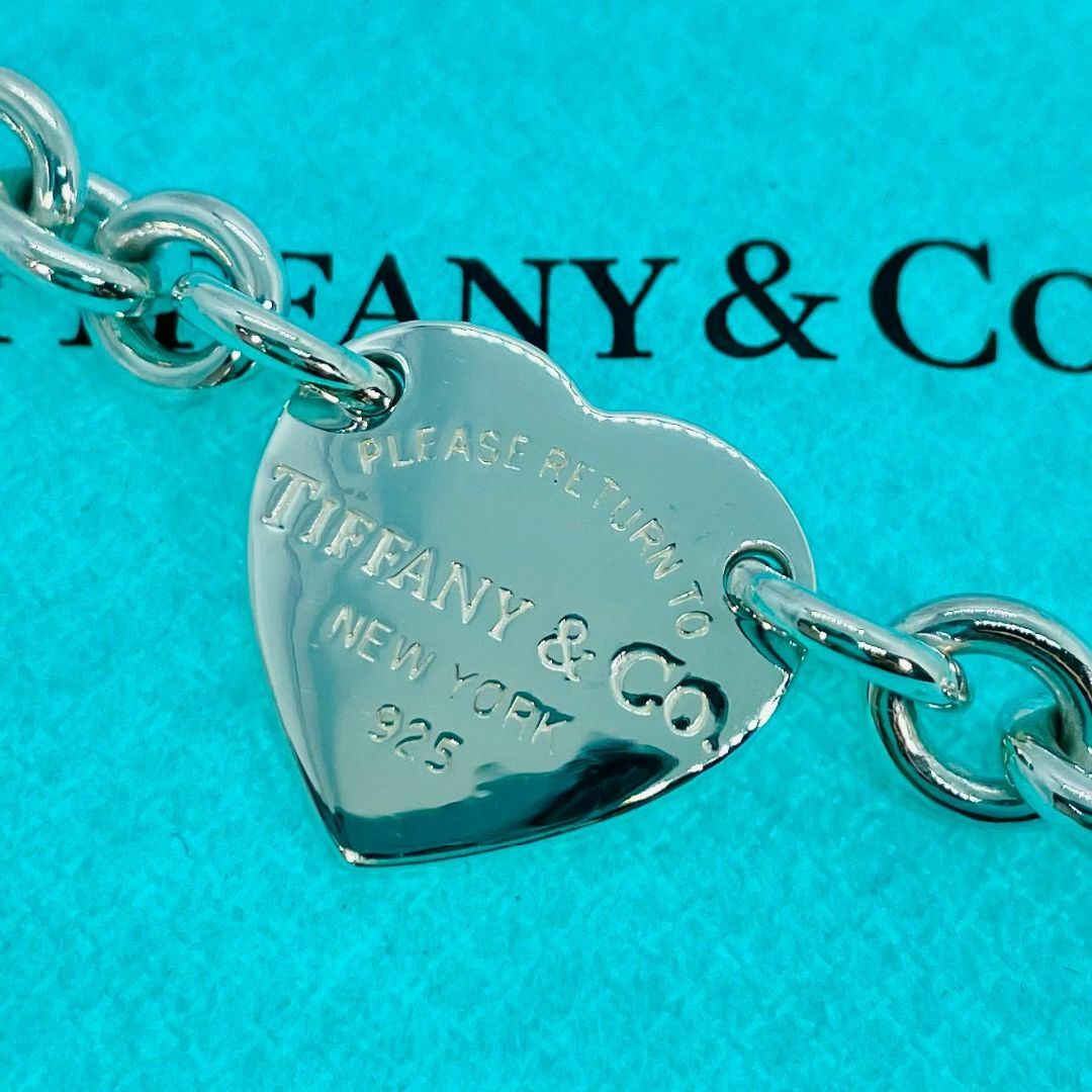 Tiffany & Co.(ティファニー)のティファニー リターントゥ ハート ブレスレット 16.5㎝ シルバー★456 レディースのアクセサリー(ブレスレット/バングル)の商品写真