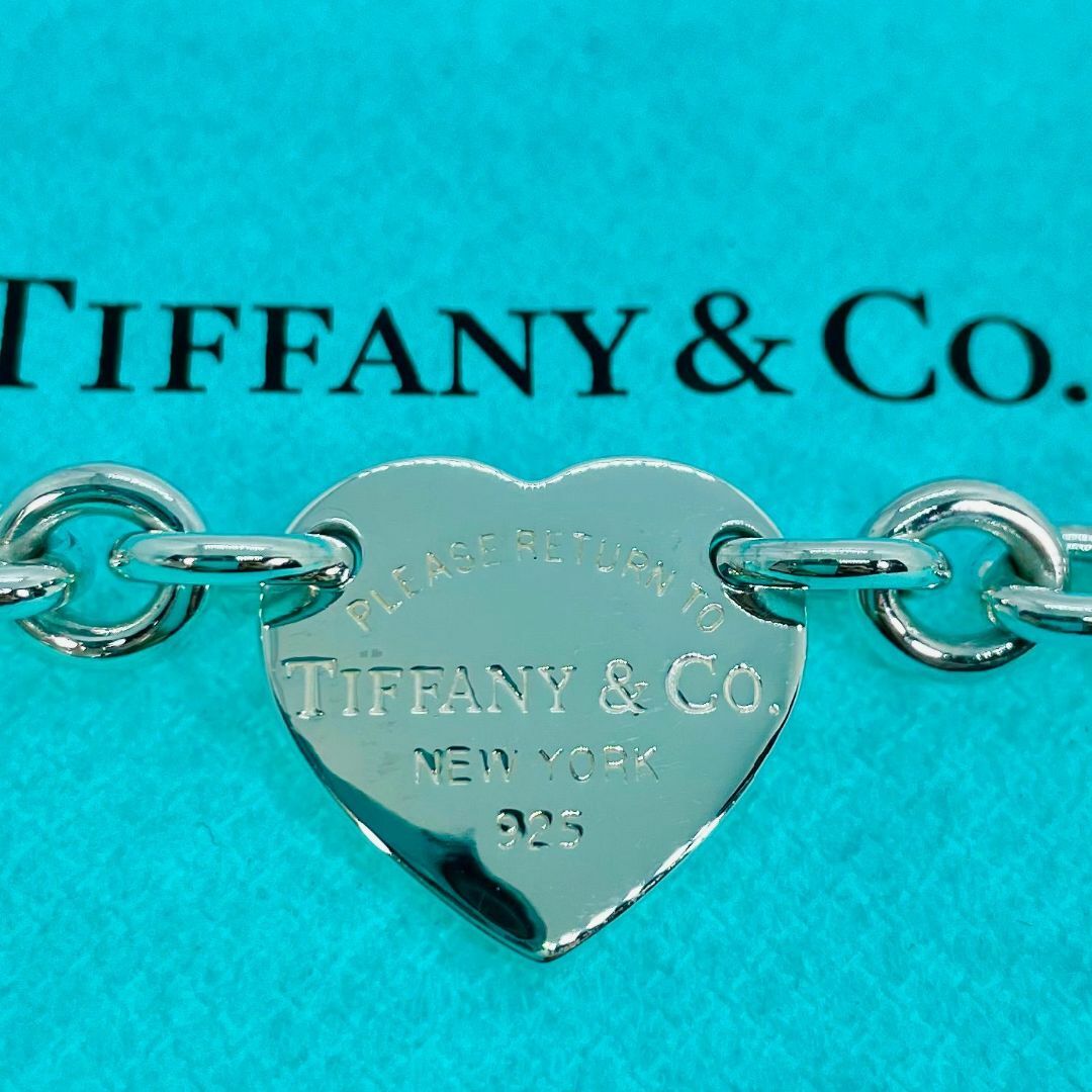Tiffany & Co.(ティファニー)のティファニー リターントゥ ハート ブレスレット 16.5㎝ シルバー★456 レディースのアクセサリー(ブレスレット/バングル)の商品写真