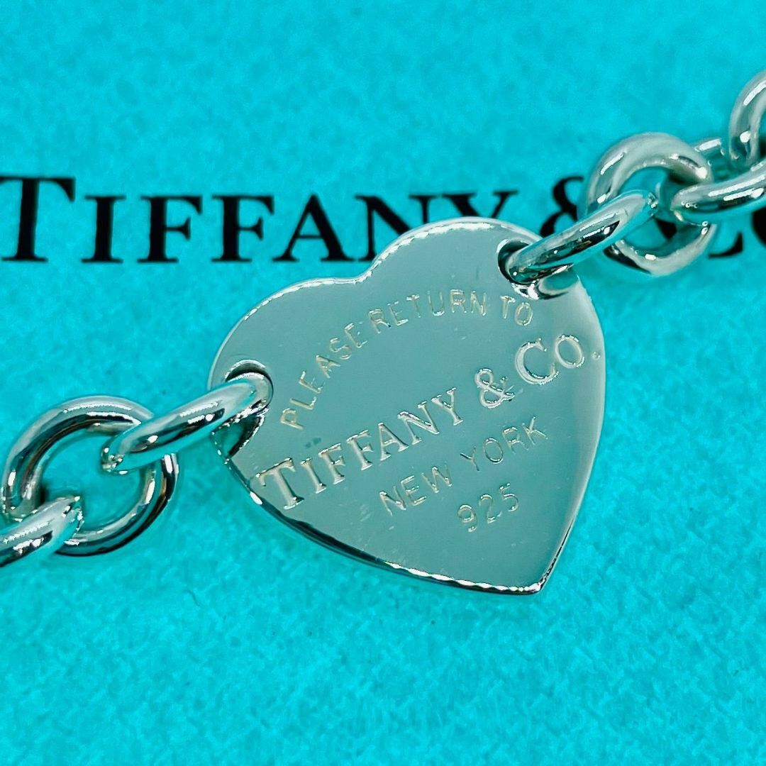 Tiffany & Co.(ティファニー)のティファニー リターントゥ ハート ブレスレット 16.5㎝ シルバー★456 レディースのアクセサリー(ブレスレット/バングル)の商品写真