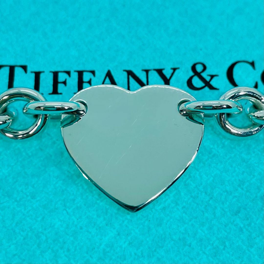 Tiffany & Co.(ティファニー)のティファニー リターントゥ ハート ブレスレット 16.5㎝ シルバー★456 レディースのアクセサリー(ブレスレット/バングル)の商品写真