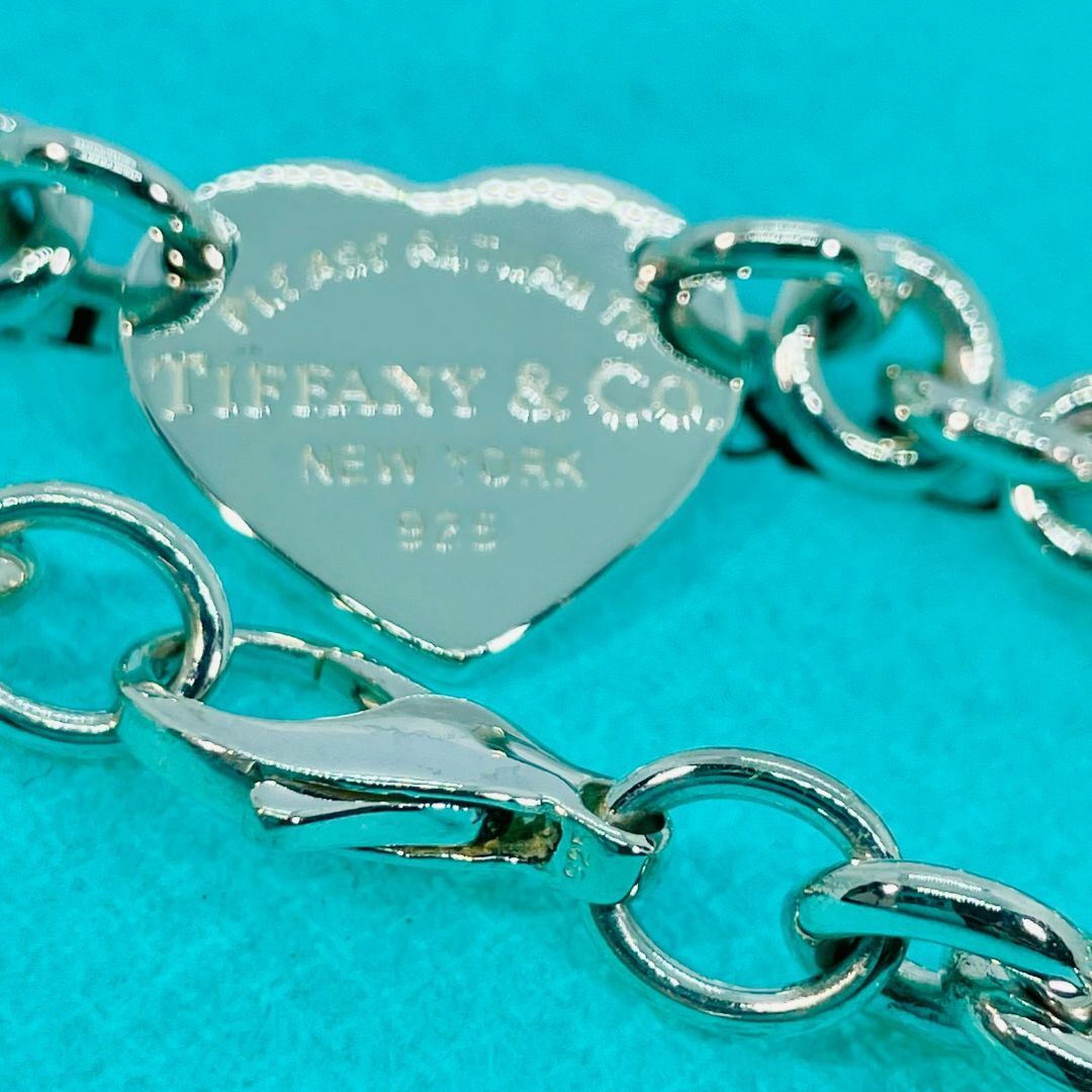 Tiffany & Co.(ティファニー)のティファニー リターントゥ ハート ブレスレット 16.5㎝ シルバー★456 レディースのアクセサリー(ブレスレット/バングル)の商品写真