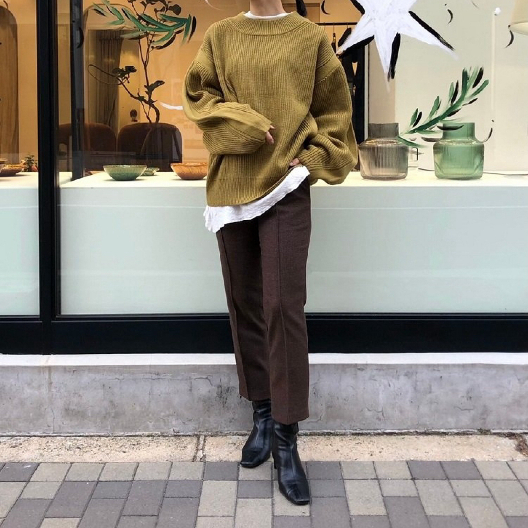 TODAYFUL(トゥデイフル)のTODAYFUL Tweed Cropped Pants レディースのパンツ(クロップドパンツ)の商品写真