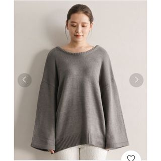 mysty woman - 【1300円】値下げ☆mysty woman｜バックシャンリボンニット