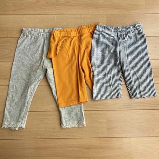 ユニクロ(UNIQLO)のユニクロ　レギンス　3枚セット(パンツ/スパッツ)