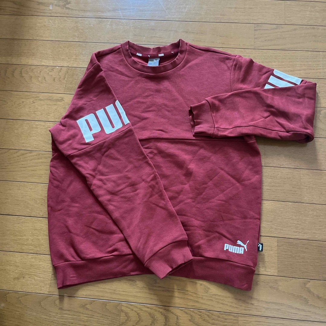 PUMA(プーマ)のPUMAトレーナー　150 キッズ/ベビー/マタニティのキッズ服男の子用(90cm~)(Tシャツ/カットソー)の商品写真