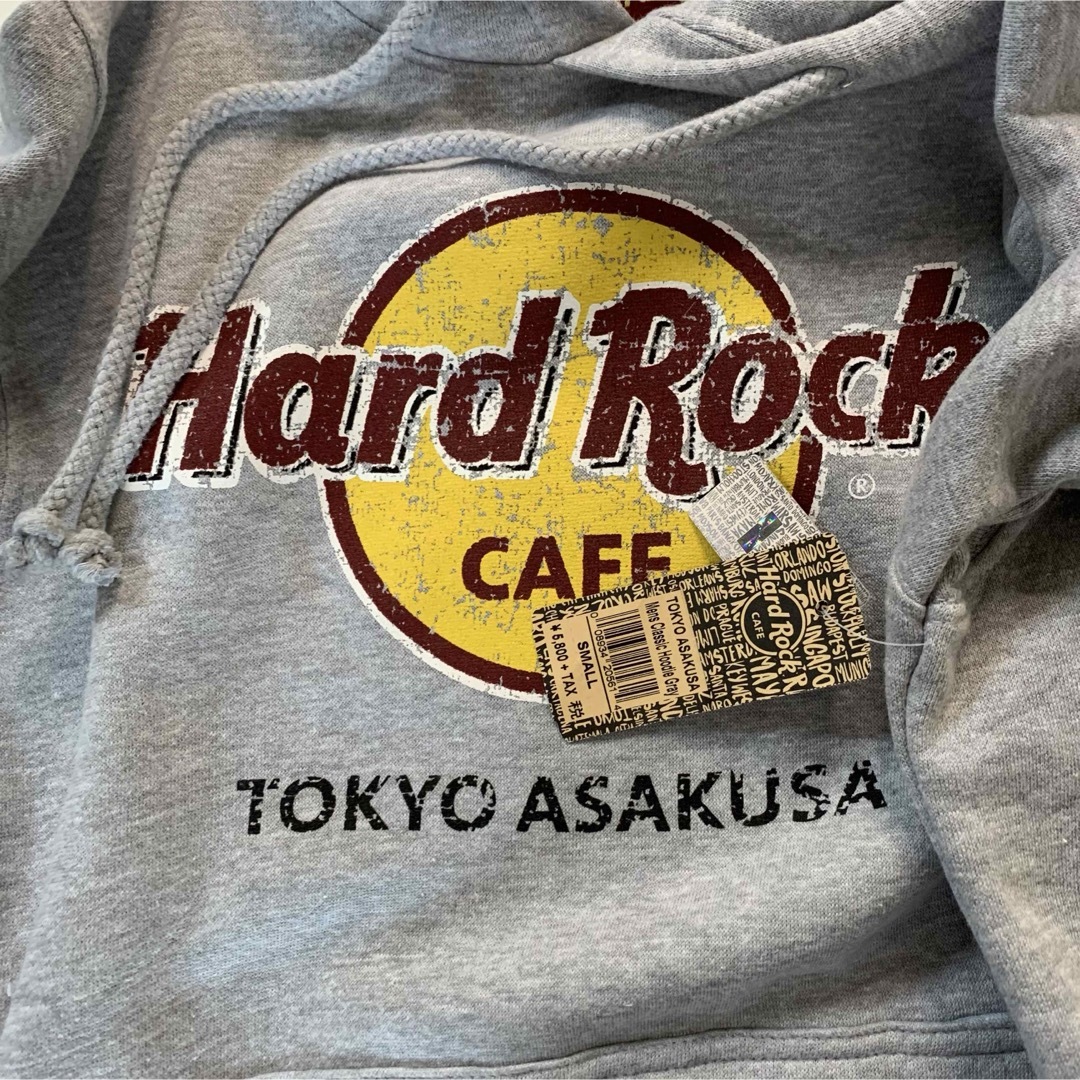Hard Rock CAFE(ハードロックカフェ)の【浅草限定・希少】ハードロックカフェ プルオーバーバーカー 新品タグ付き S メンズのトップス(パーカー)の商品写真