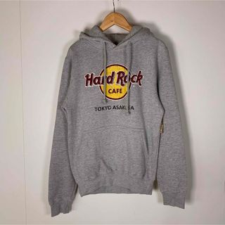 ハードロックカフェ(Hard Rock CAFE)の【浅草限定・希少】ハードロックカフェ プルオーバーバーカー 新品タグ付き S(パーカー)