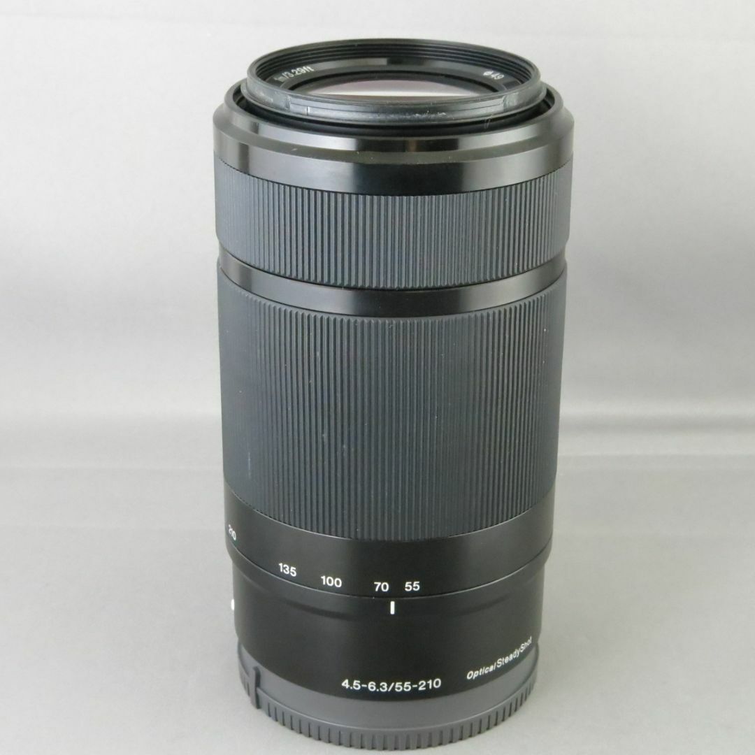 SONY(ソニー)のTETSUONS様専用ソニー　E55-210mmF4.5-6.3OSSブラック スマホ/家電/カメラのカメラ(レンズ(ズーム))の商品写真