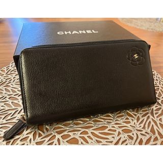 シャネル(CHANEL)の【美品・送料無料】シャネル★CHANEL★長財布★カメリア(財布)