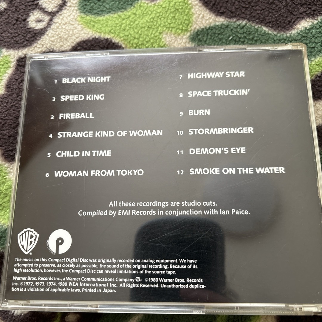ディーペスト・パープル/Deep Purple エンタメ/ホビーのCD(ポップス/ロック(洋楽))の商品写真