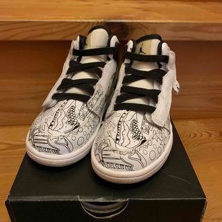 ジョーダン(Jordan Brand（NIKE）)の美品　NIKE ジョーダン1 Jordan ナイキ　スニーカー　17(スニーカー)