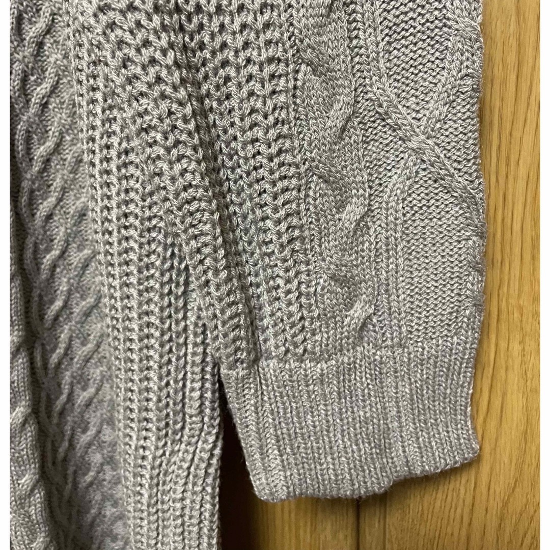 セーター ロング ニットワンピ 薄手 長袖 L 新品未使用 レディースのトップス(ニット/セーター)の商品写真