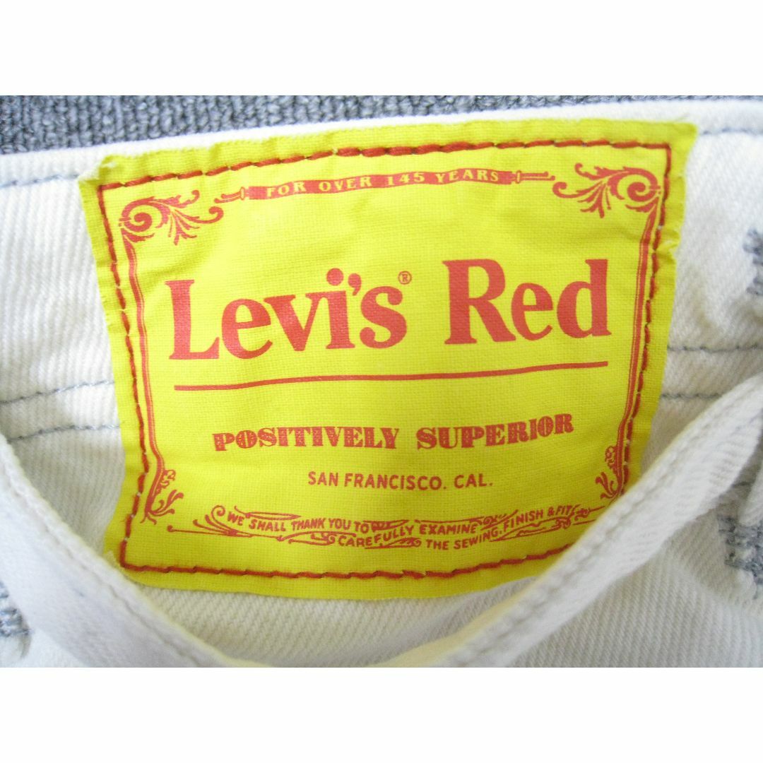 Levi's(リーバイス)のLevi's◆リーバイス レッド コットン×ヘンプ パンツ レディース W25 レディースのパンツ(カジュアルパンツ)の商品写真